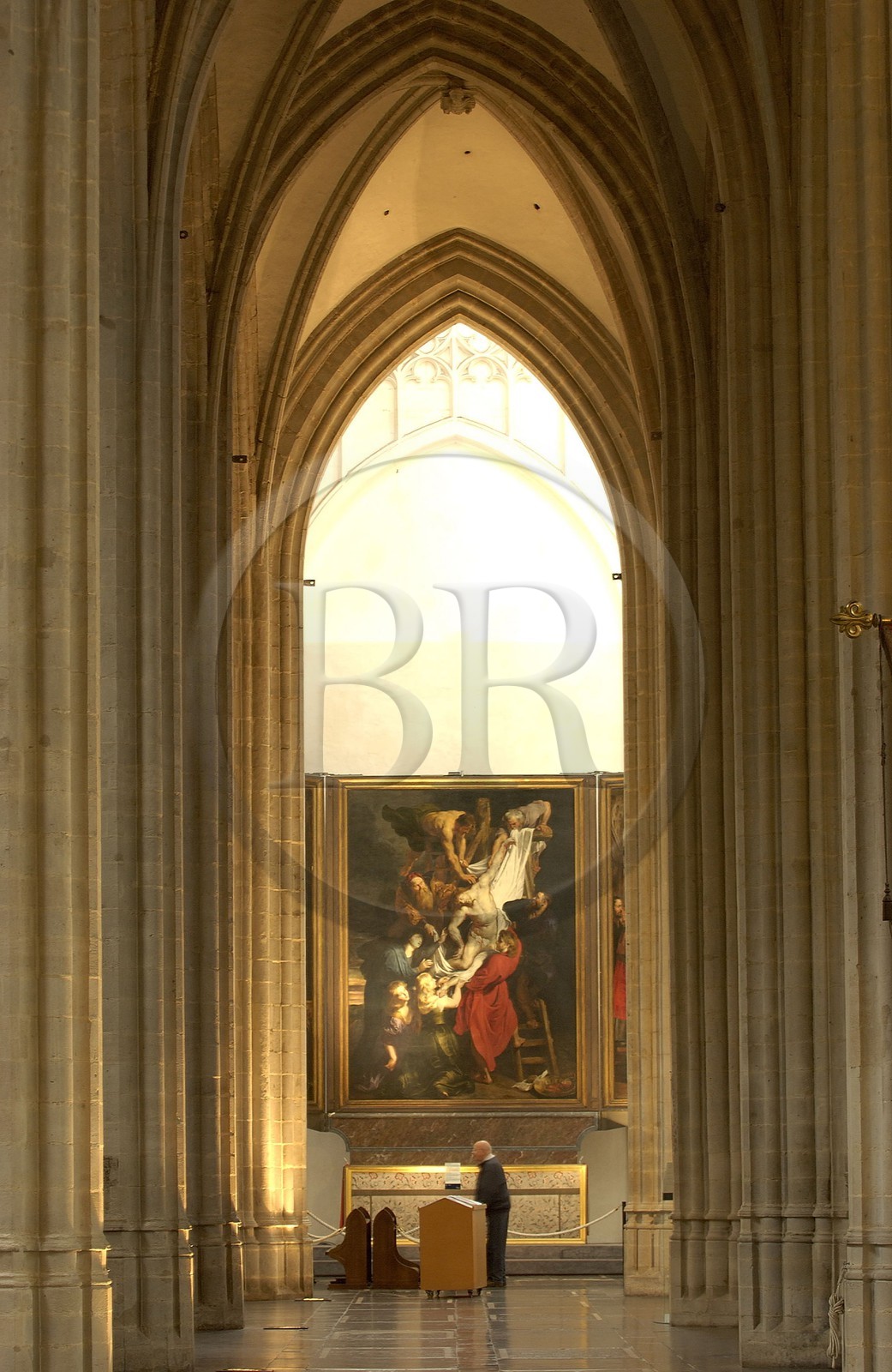 Belgique, Flandre, Anvers (Antwerpen), la cathédrale Notre-Dame