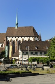 Suisse, Bâle, la fontaine Tinguely