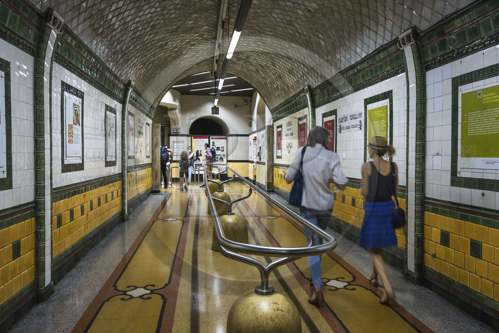 Italie, Ligurie, Gênes, ascenseur public Castelletto Levante du Belvédère du Castelletto