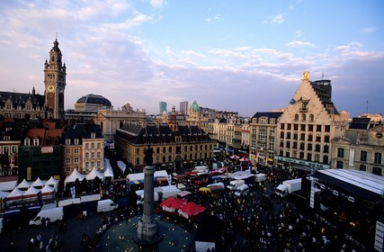 France, Nord, Lille, Grand' Place (Charles de Gaulle square)