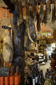 France, Haute Corse, Bastia, the shop of Corsican products U Montagnolu