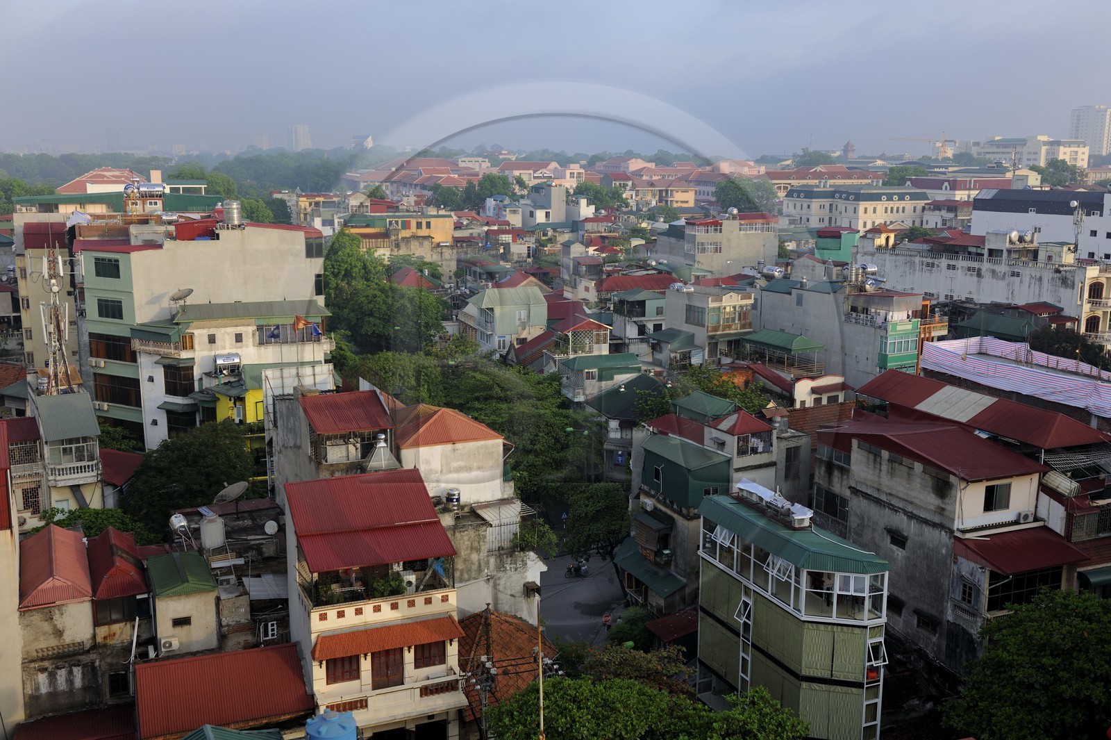 Vietnam, Hanoï, la vieille ville dans le quartier des 36 rues