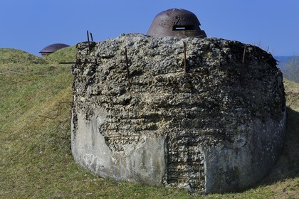 France, Meuse, Douaumont, Douaumont Fort, centerpiece of the defense around Verdun, which was taken by the Germans in 1916 and then taken by the colonial troops of Morocco the same year, observatory