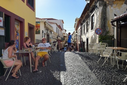 Portugal, Madeira Island, Funchal, Santa Maria Street
