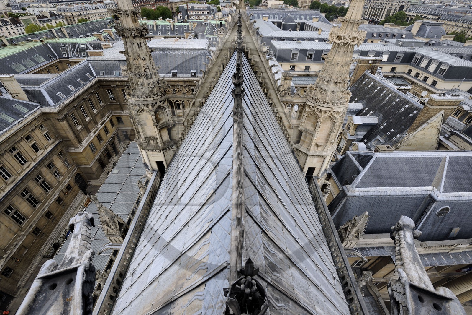 France, Paris (75), ile de la Cité, la Sainte Chapelle