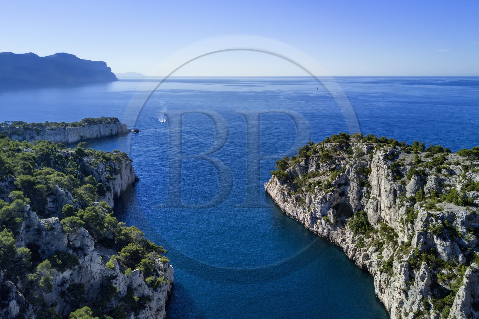 France, Bouches du Rhone, Marseille, National Park of the Calanques, Calanque En Vau (cove) (request for authorization necessary before publication)