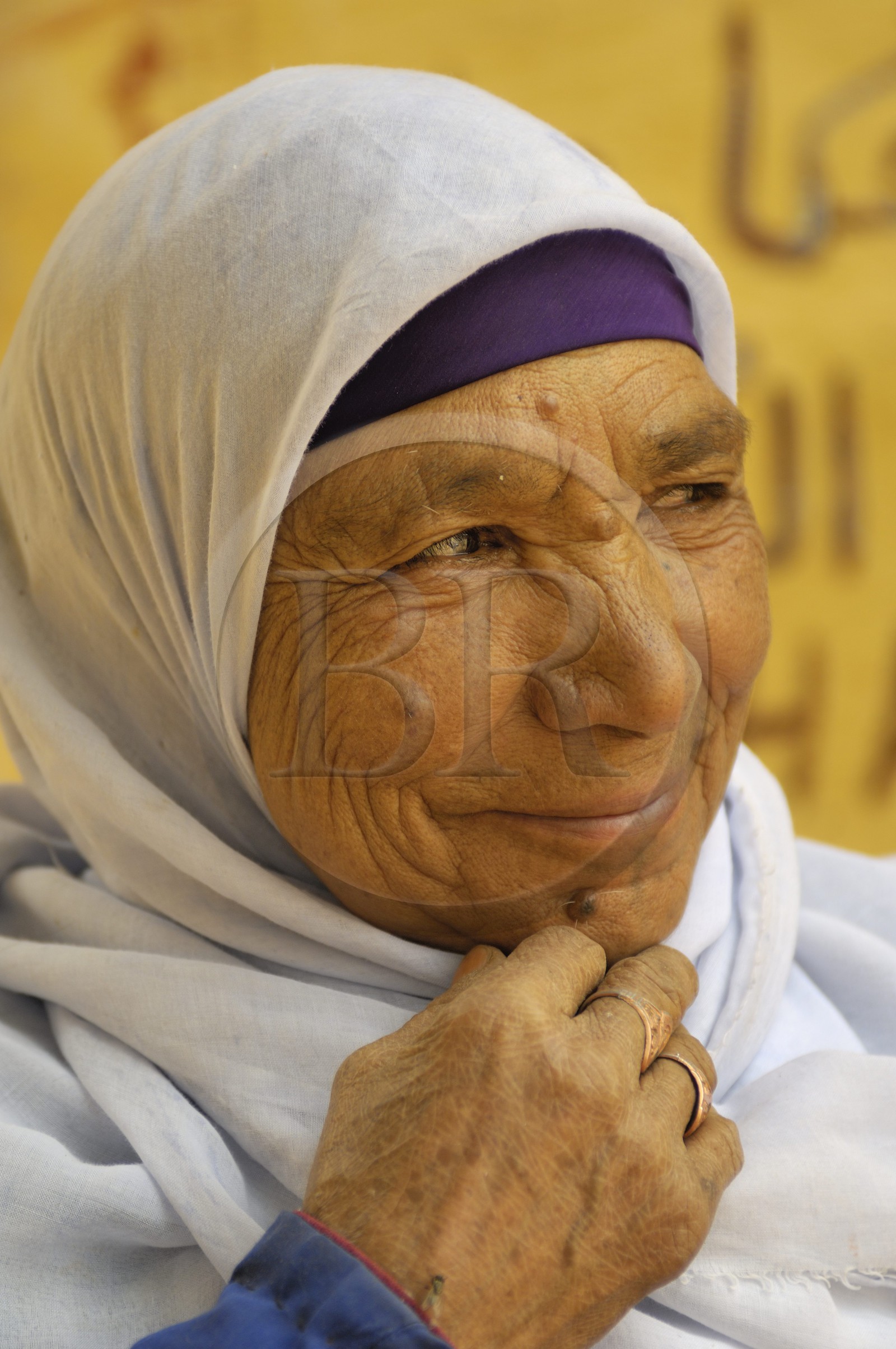 Egypt, Libyan Desert, Dakhla Oasis, town of Balat