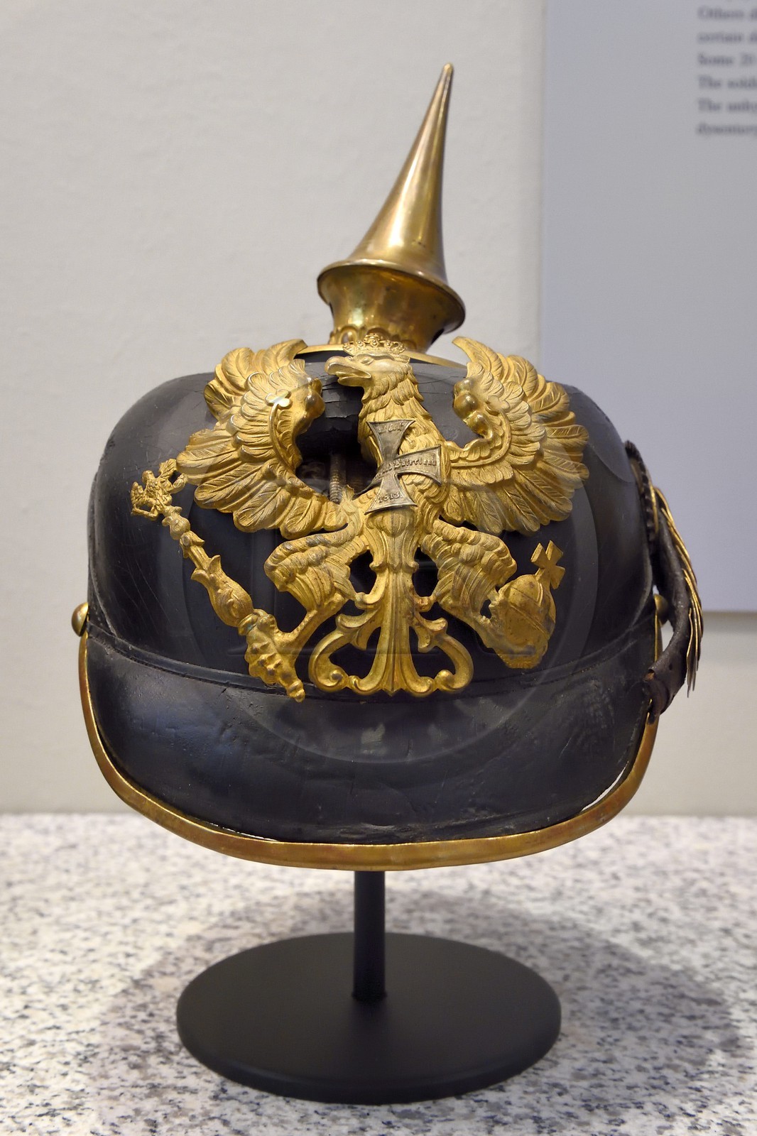 Germany, Berlin, the Deutsches Historisches Museum (German Historical Museum), the first world war, helmet