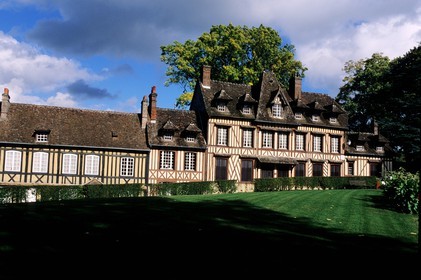 France, Eure (27), Lyons-la-Forêt, labellisé Les Plus Beaux Villages de France, maison normande