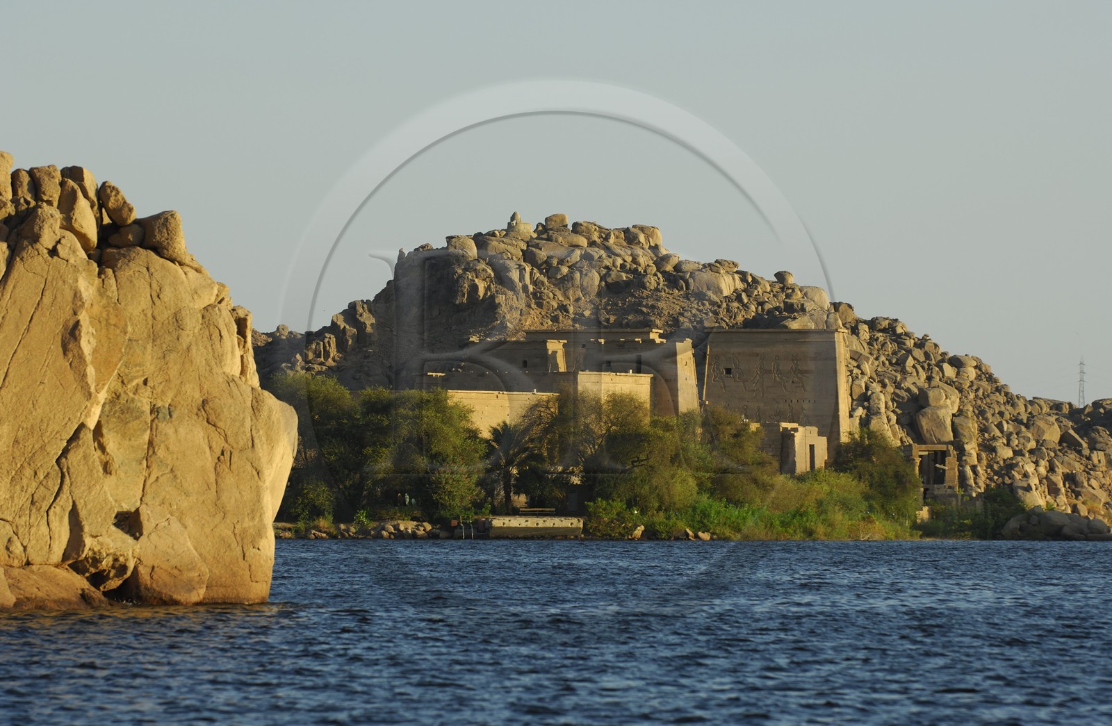 Egypt, Upper Egypt, Nubia, Nile Valley, Aswan, Agilka Island, Philae listed as World Heritage by UNESCO, Isis Temple