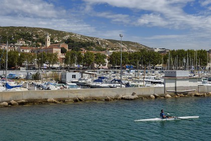 France, Bouches du Rhone, Marseille, 16th district, Estaque Marina