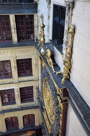 France, Seine-Maritime, Rouen, the Gros Horloge is an astronomical clock dating back to the 16th century