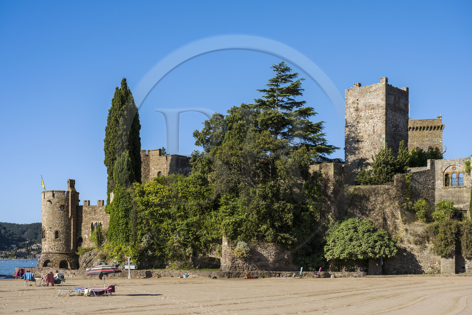 France, Alpes-Maritimes (06), Mandelieu-la-Napoule, chateau de La Napoule (XII-XIXe siècle)