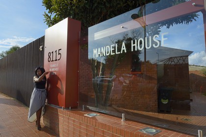 South Africa, Gauteng Province, Johannesburg, Soweto, the Orlando area in the township, Mandela House is the former first historic family home of Nelson Mandela where he lived between 1946 and 1962