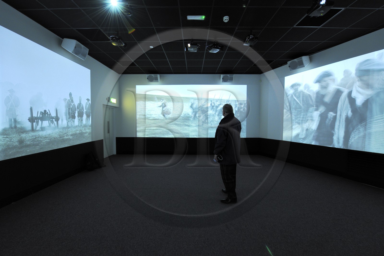 Royaume-Uni, Ecosse, région des Highlands, Inverness, centre des visiteurs du champ de bataille de Culloden