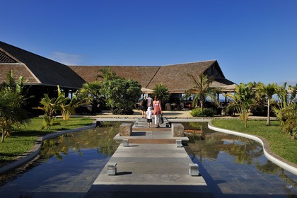 France, île de la Réunion, côte sud, Grande-Anse, hôtel Palm