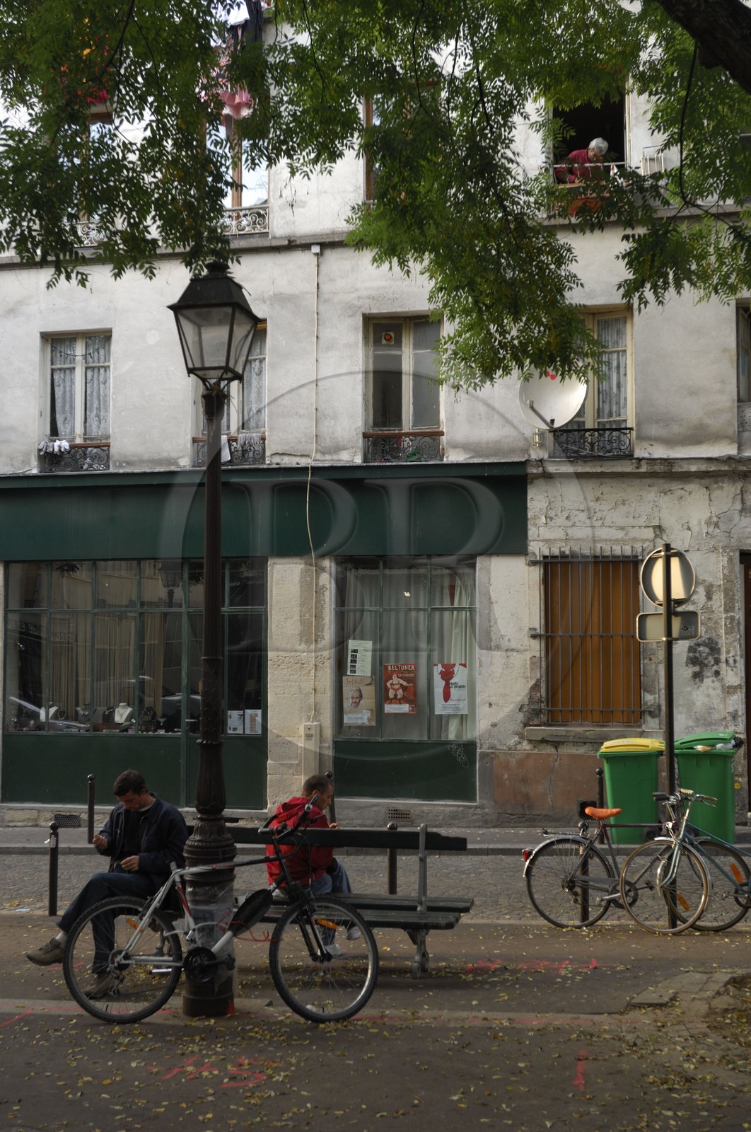 France, Paris, the place sainte Marthe