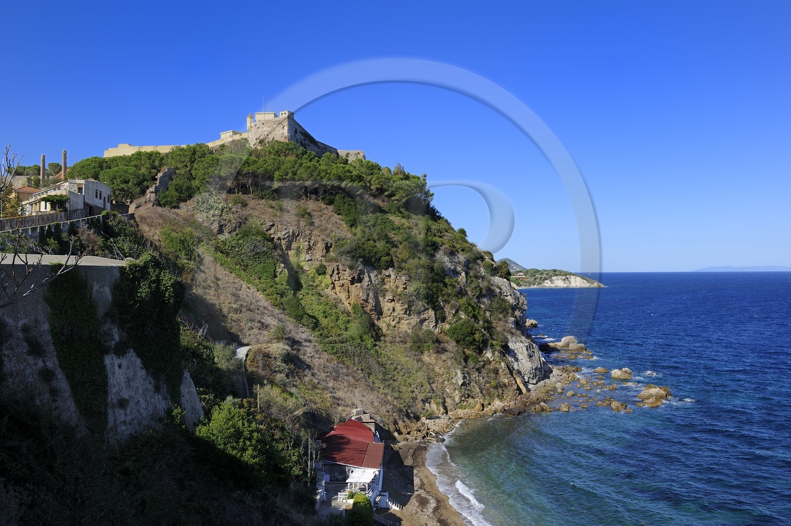 Italie, Toscane, l’Ile d’Elbe, Portoferraio, la forteresse Médicis