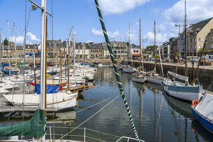 France, Cotes d'Armor, Paimpol, fishing harbour