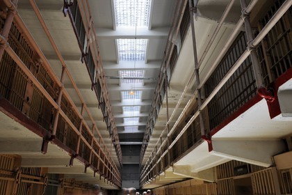 Etats-Unis, Californie, San Francisco, cellules de la prison d'Alcatraz