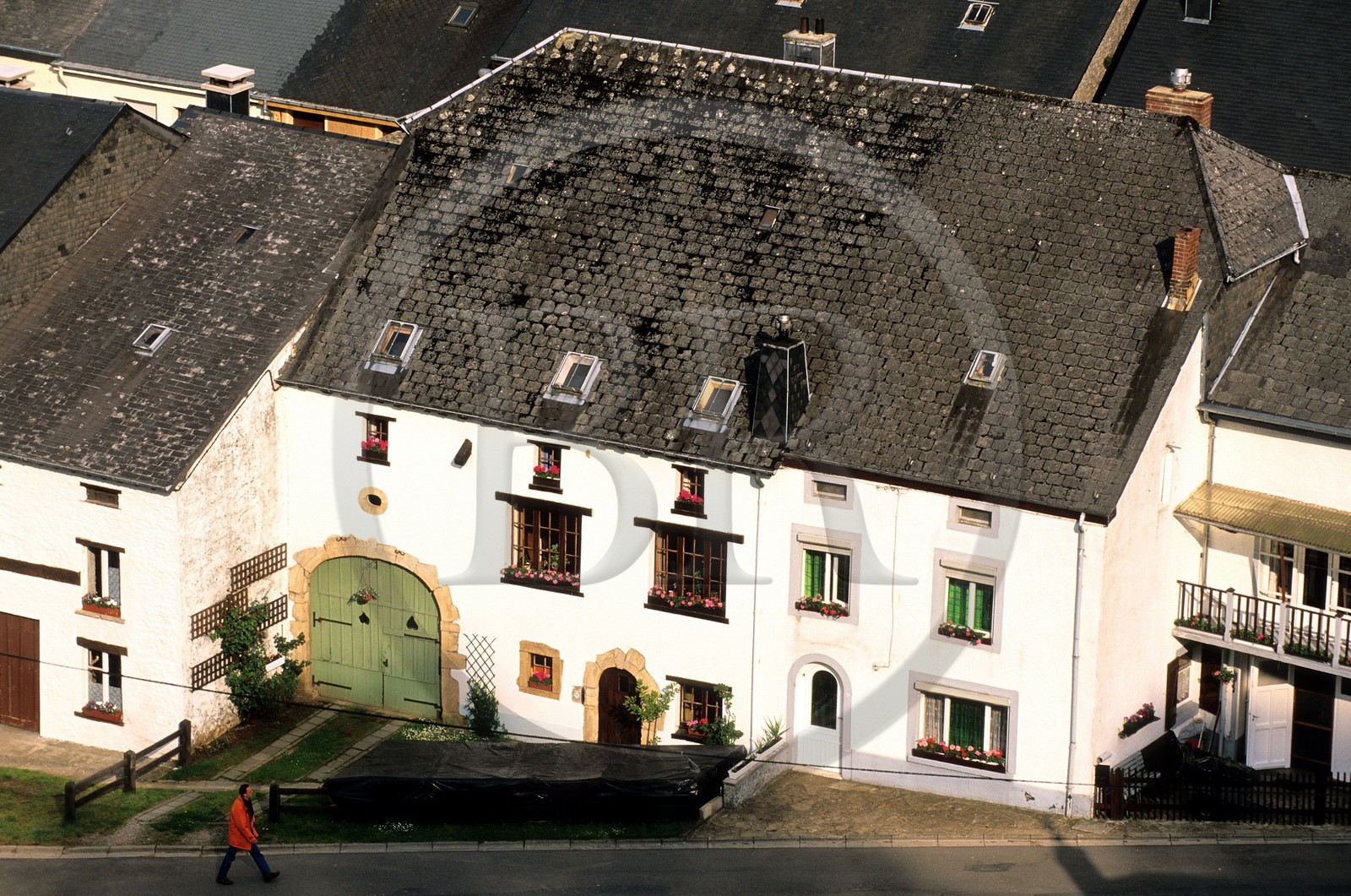 Belgium, Wallonia, Luxembourg province, Valley of Semois, farm of the village of Chassepierre