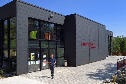 France, Var (83), Provence Verte, Chateauvert, Centre d’art contemporain Chateauvert