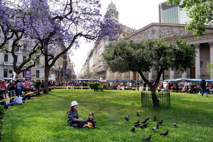 Argentina, Buenos Aires, Gay Pride on the Plaza de Mayo