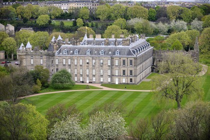 Royaume-Uni, Ecosse, Edimbourg, le palais royal de Holyrood