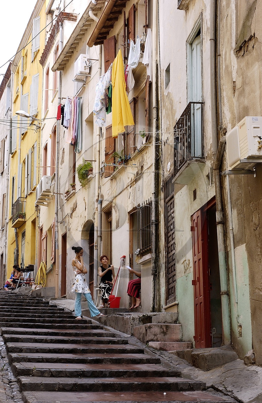 France, Pyrénées-Orientales (66), Perpignan, le quartier Saint-Jacques (quartier Gitan)