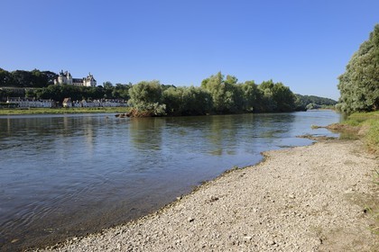 France, Loir-et-Cher (41), Vallée de la Loire classée Patrimoine Mondial de l'UNESCO, château de Chaumont-sur-Loire