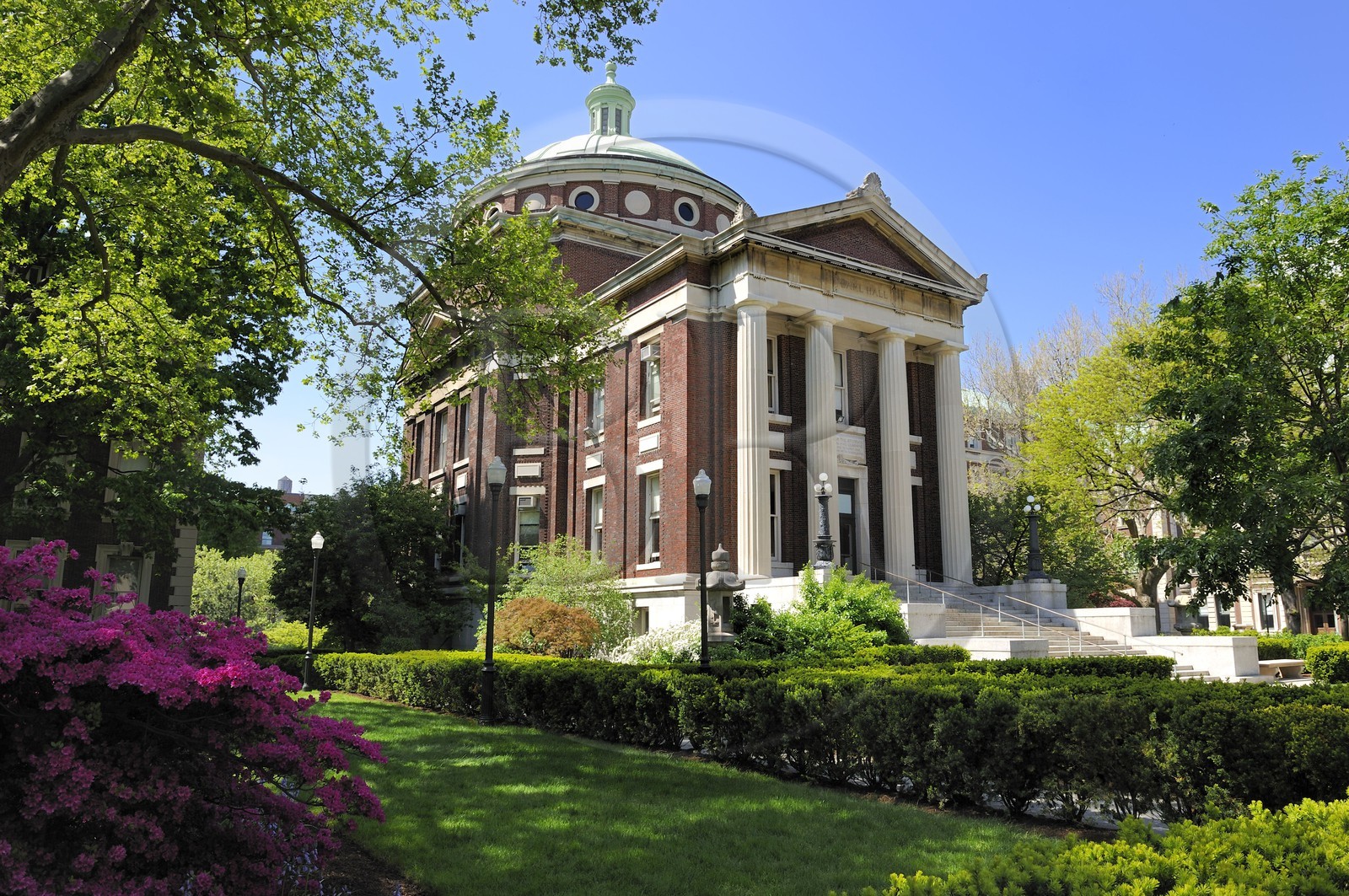 Etats-Unis, New York, Manhattan, l'université Columbia, Earl Hall