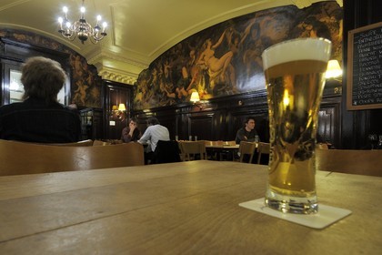 Switzerland, Basel, Kunsthalle, the restaurant