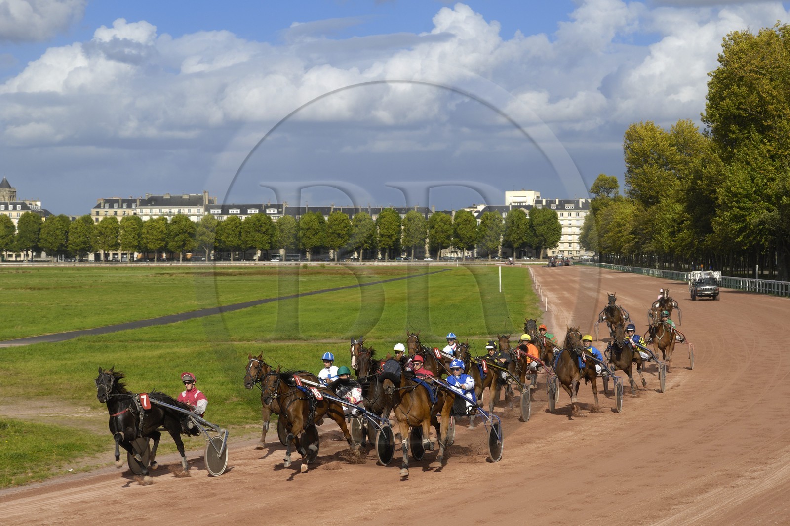 France, Calvados, Caen, place La Prairie, racecourse