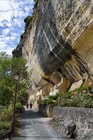 France, Dordogne, Périgord Noir, Les Eyzies-de-Tayac, a UNESCO World Heritage Site, the Grand-Roc cave