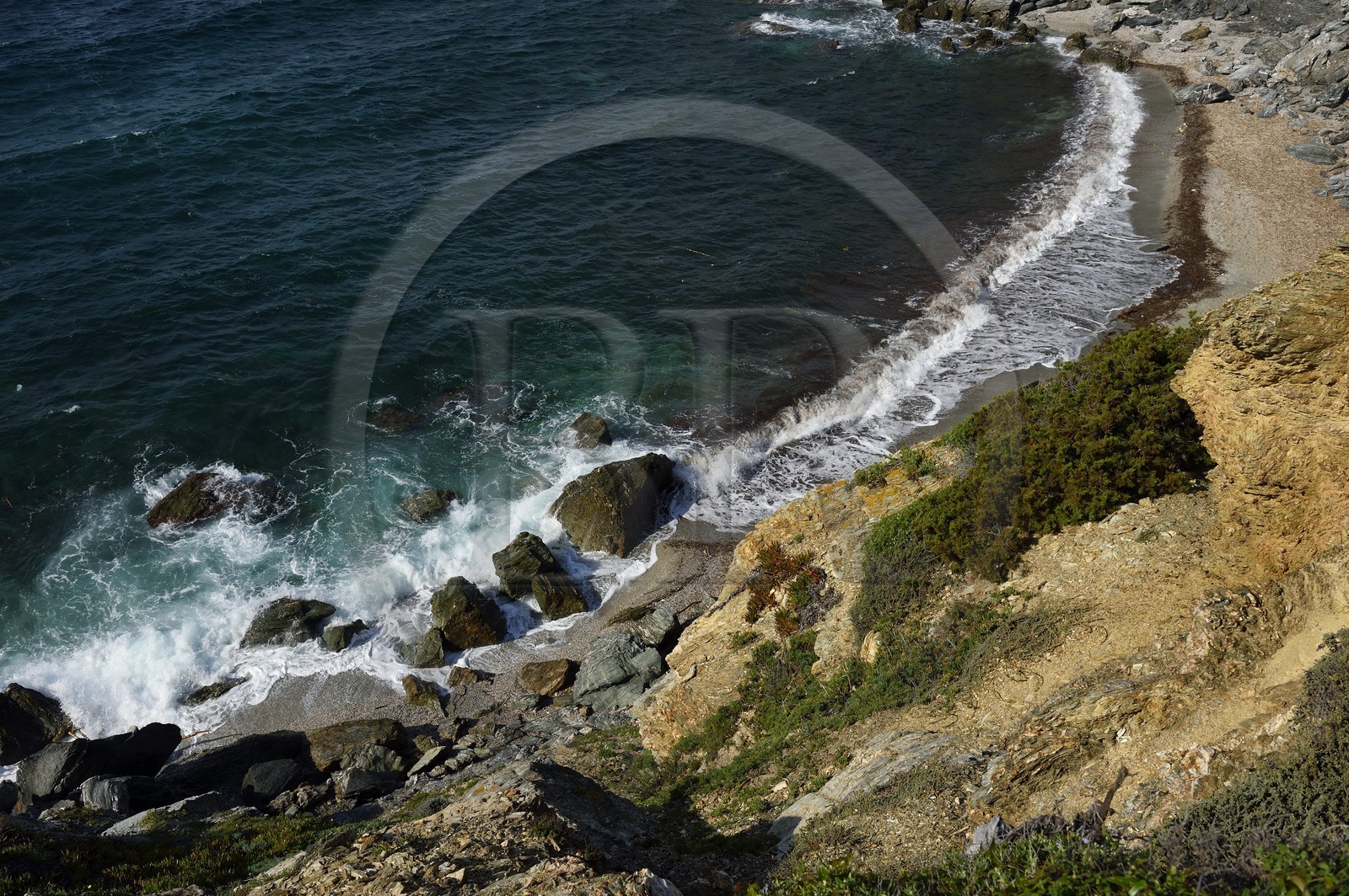 France, Var, Ile des Embiez, Rix beach