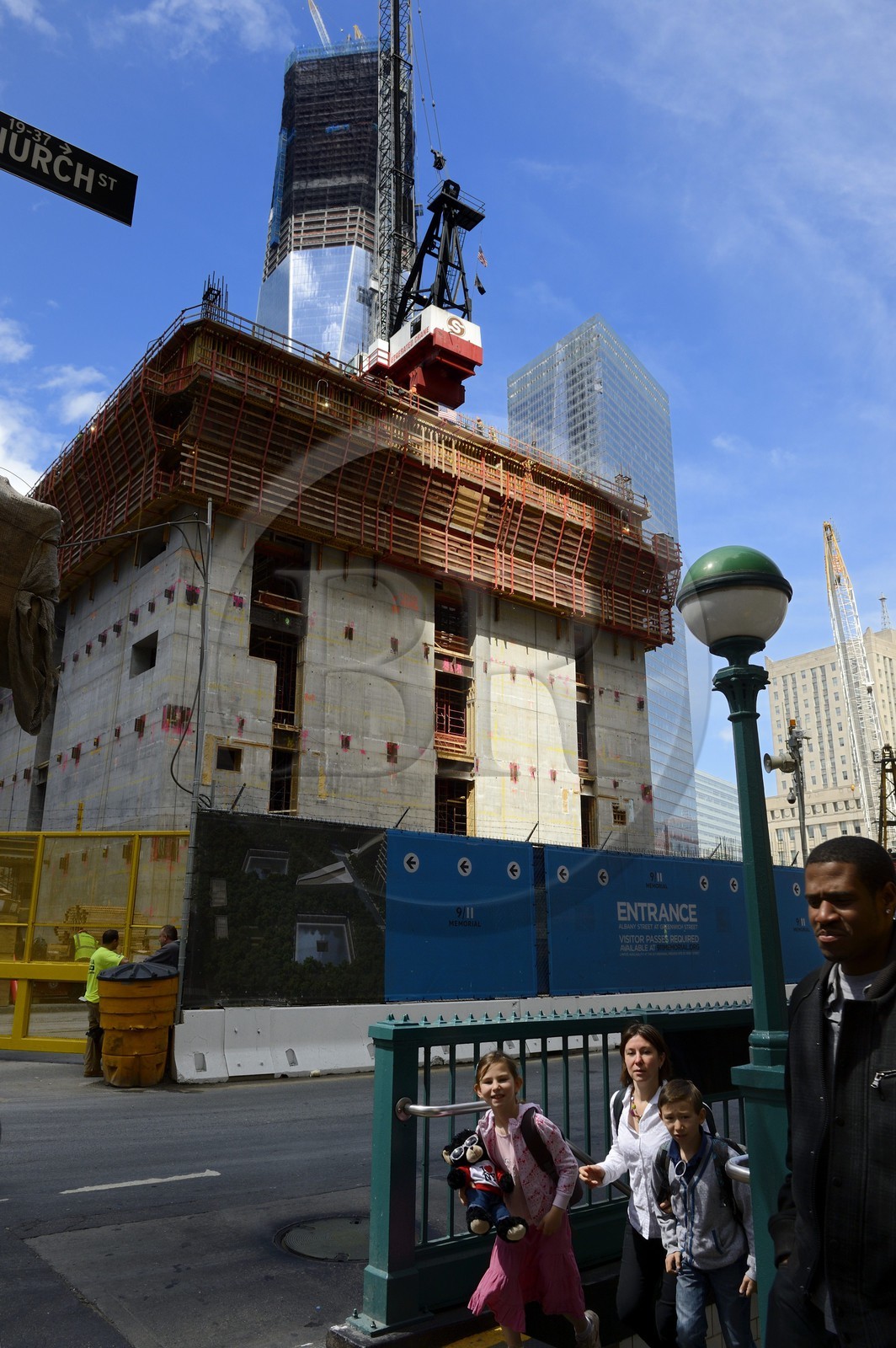 Etats-Unis, New York, Manhattan, One World Trade Center (1WTC) devenue la plus haute tour de NYC depuis le 30 avril 2012