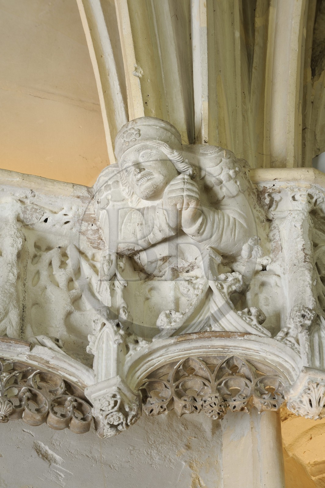 France, Indre et Loire (37), Vallée de la Loire classée Patrimoine mondial de l'UNESCO, château d'Amboise, la chapelle Saint-Hubert (1491)