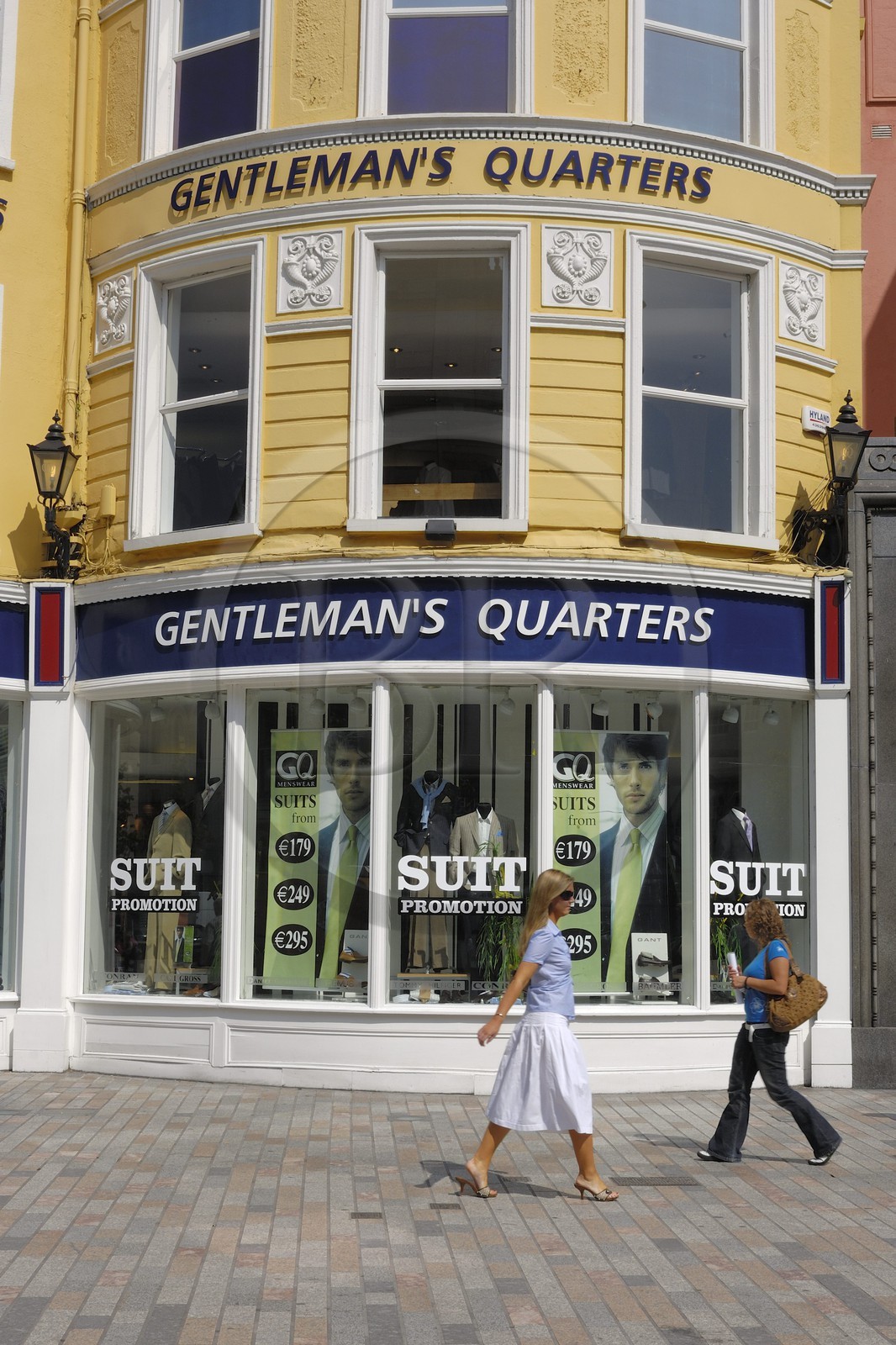 Republic of Ireland, County Cork, Cork, Gentleman's Quarters shop on St Patrick's Street
