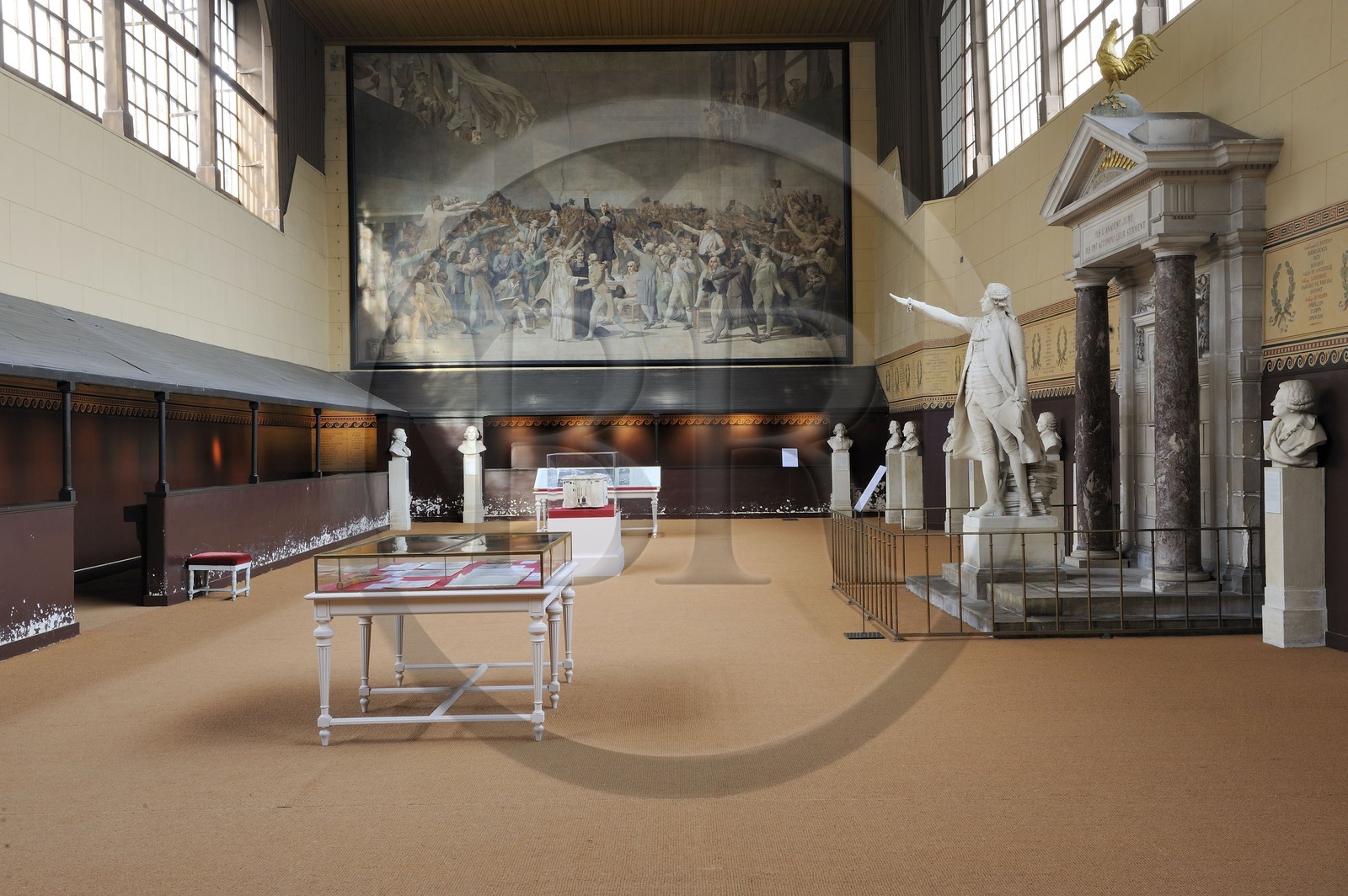 France, Yvelines (78), Versailles, salle du Jeu de Paume lieu du serment du 20 juin 1789