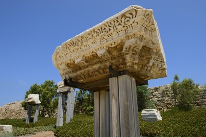 Israël, district d'Haifa, Césarée (Caesarea Maritima), ruines de Césarée