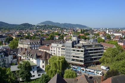 Allemagne, Bade-Wurtemberg, Fribourg en Brisgau depuis le Schlossberg