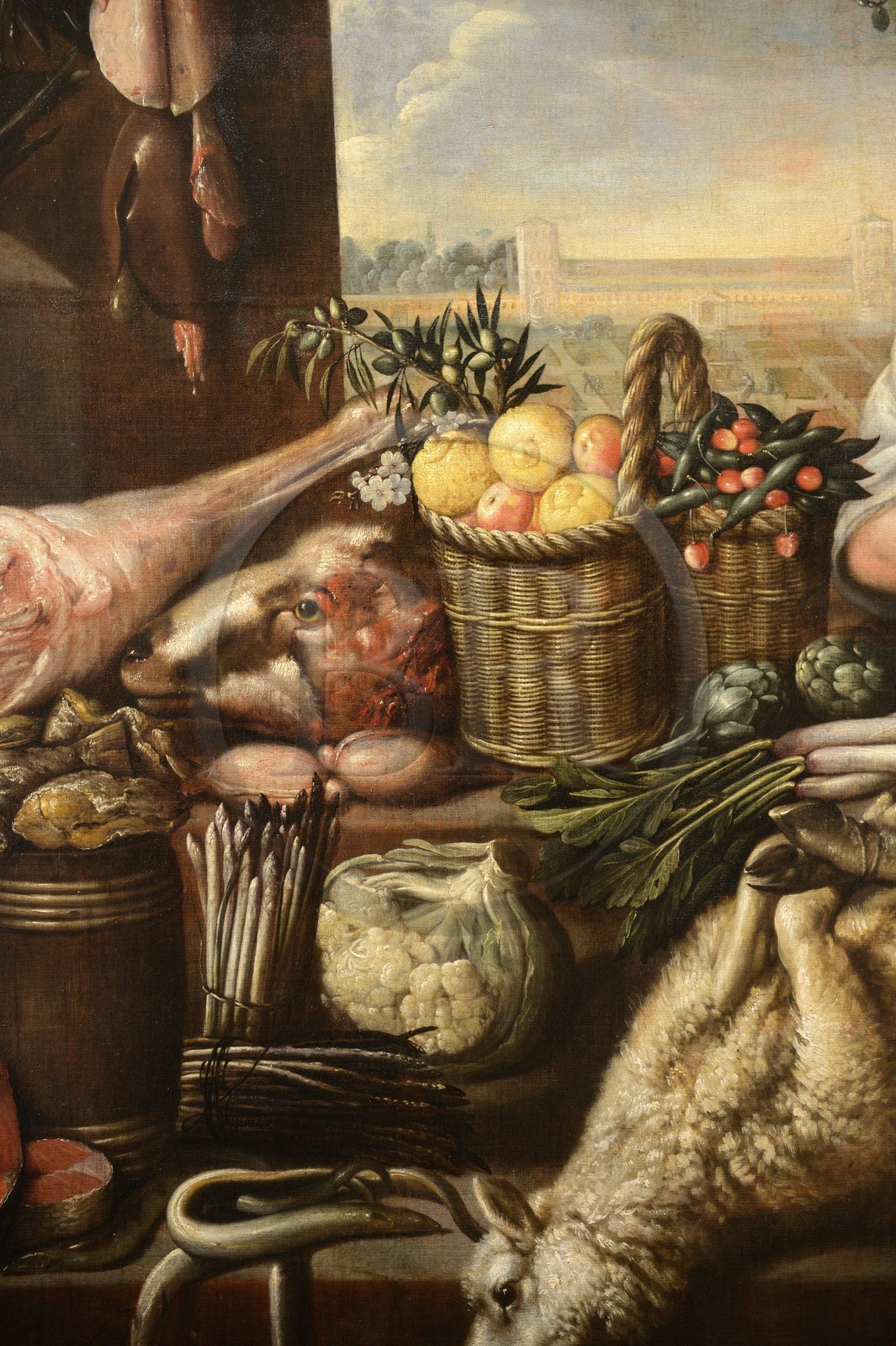 Espagne, Andalousie, Séville, Musée des beaux-arts, Nature morte (autour de 1666) de Pedro de Camprobin