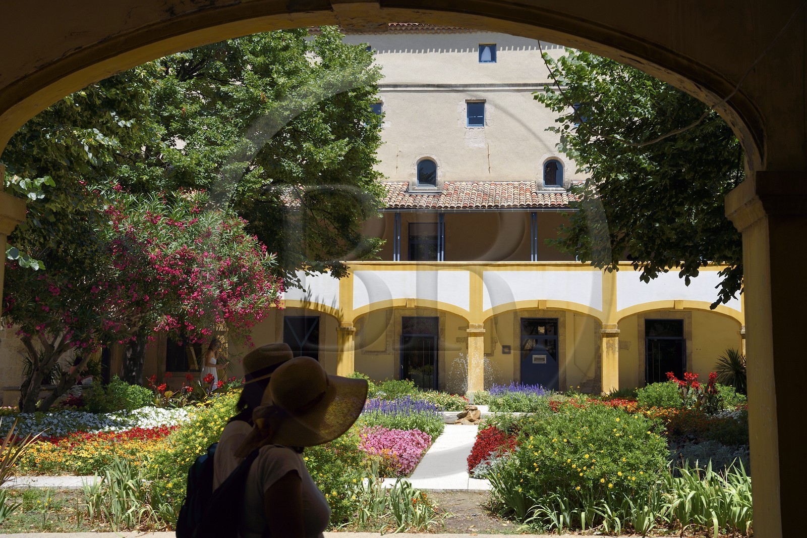 France, Bouches-du-Rhône (13), Arles, Espace Van Gogh, ancien Hotel Dieu