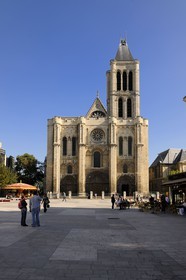France, Seine-Saint-Denis (93), Saint-Denis, la basilique de Saint-Denis
