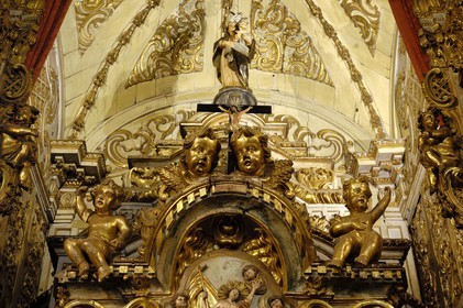 Brésil, Etat du Minas Gerais, ville de Ouro Preto, centre historique classé Patrimoine Mondial de l 'UNESCO, Matriz Nossa Senhora do Pilar (Route de l'or, Estrada Real)