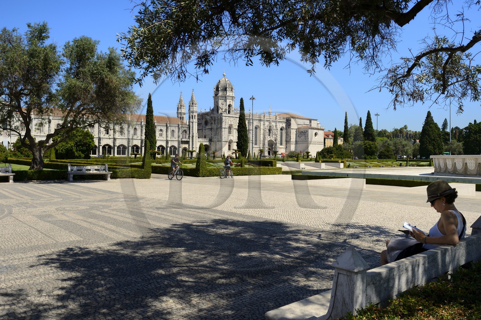 Portugal, Lisbonne, Bélem, Monastere des Hiéronymites (Mosteiro dos Jerónimos), classé Patrimoine Mondial de l'UNESCO, église Santa Maria