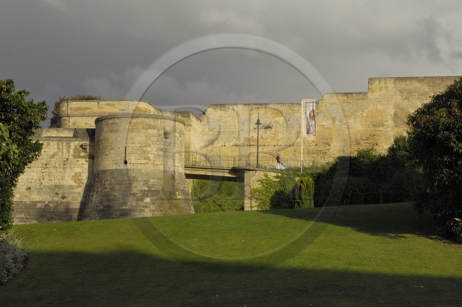 France, Calvados, Caen, the ducal castle