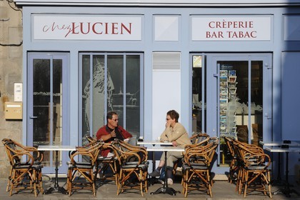 France, Loire-Atlantique (44), Guérande, café et créperie