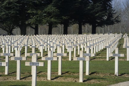 France, Meuse, Douaumont, battle of Verdun, ossuary of Douaumont, national necropolis