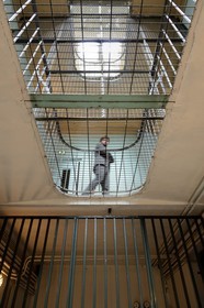 France, Rhone, Lyon, Montluc Prison Memorial, the first floor gallery